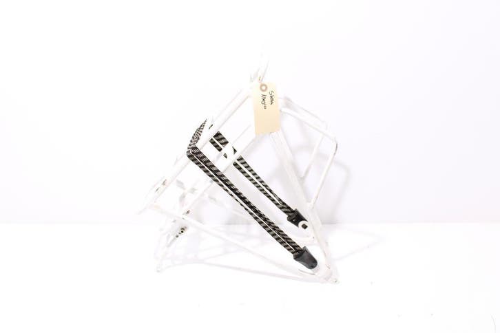 Bagagedrager | 28 inch | wit | Stella Allegra, Fietsen en Brommers, Fietsaccessoires | Bagagedragers, Gebruikt