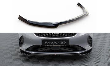 Voorspoiler V.2 Opel Corsa F Maxton Glans Zwart, Auto-onderdelen, Carrosserie en Plaatwerk, Ophalen of Verzenden, Nieuw