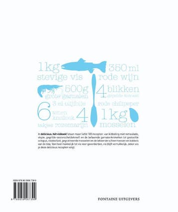 Hét visboek! / Delicious. 9789059567399 delicious. magazine, Boeken, Verzenden, Zo goed als nieuw, Delicious. magazine