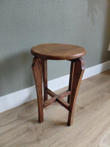Plantentafel - Eik - Art deco style tafeltje