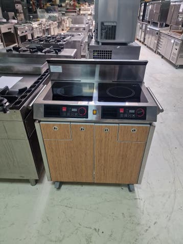 Spring Induction catering cabinet met afzuiging 400V, Ophalen of Verzenden, Gebruikt