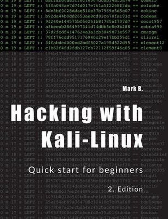 9783752686265 Hacking with Kali-Linux Mark B, Boeken, Studieboeken en Cursussen, Nieuw, Verzenden