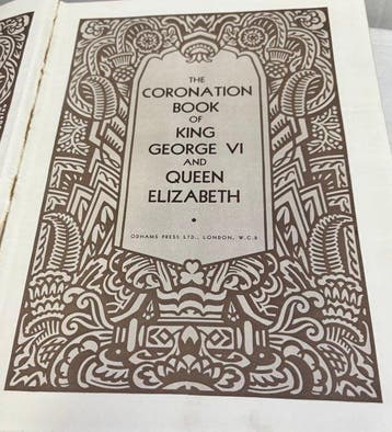Various - The Coronation Book of King George VI and Queen, Antiek en Kunst