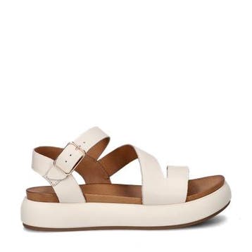 Nelson sandalen voor dames in het Wit, Verzenden, Wit, Nieuw, Sandalen of Muiltjes