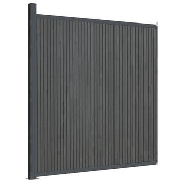Tuinhek HKC 173x186cm | Tweedekansje | OP=OP, 150 tot 200 cm, Composiet, Ophalen of Verzenden, Zo goed als nieuw