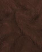Imitatie Bont Langharig Bruin, Nieuw, Bruin