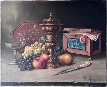 Europäische Schule (XIX-XX), signiert G. Rumpel -, Antiek en Kunst