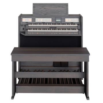 Johannes de Heer III Klassiek Orgel | Blank Eiken | Zwart, Nieuw, 2 klavieren, Orgel
