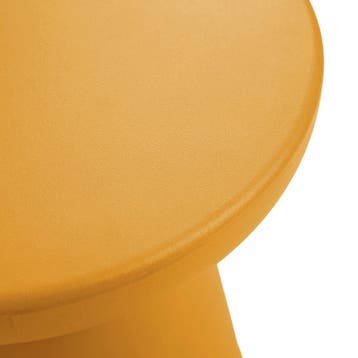 Bijzettafel Posio ronde salontafel 40 cm geel [en.casa], Huis en Inrichting, Tafels | Bijzettafels, Verzenden, Nieuw