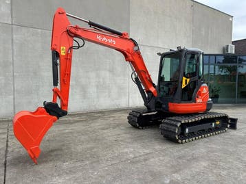 Veiling: Midigraafmachine Kubota KX161-3SZ Diesel 2012, Ophalen, Graafmachine