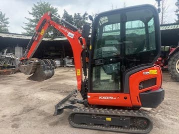 kubota kx019-4, Ophalen, Kraan