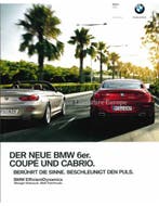2011 BMW 6 SERIE BROCHURE DUITS, Nieuw, BMW, Author