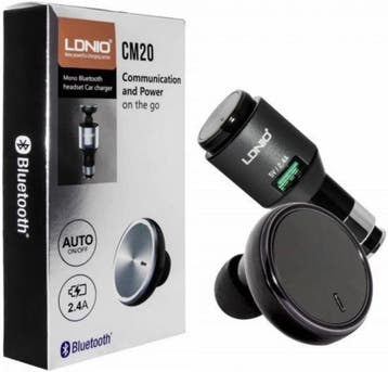 USB Autolader – USB Oplader – Met Bluetooth Headset –, Ophalen of Verzenden, Nieuw