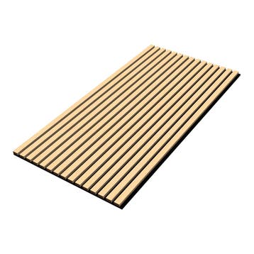 [NEU.HOLZ] Akoestisch Wandpaneel Vang set van 4 mdf 2,88 m², Doe-het-zelf en Verbouw, Verzenden, Nieuw