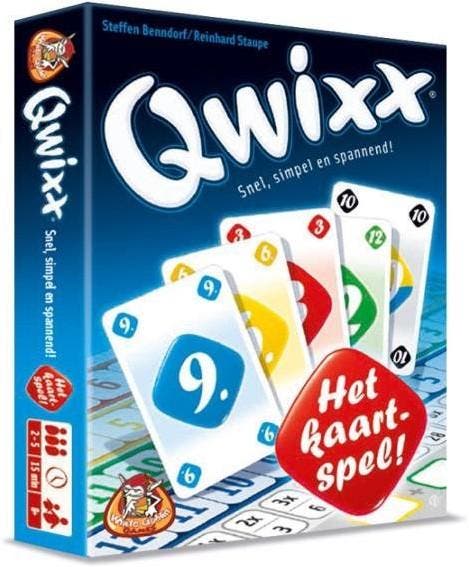 Qwixx - Het Kaartspel | White Goblin Games - Kaartspellen, Hobby en Vrije tijd, Gezelschapsspellen | Kaartspellen, Nieuw, Verzenden