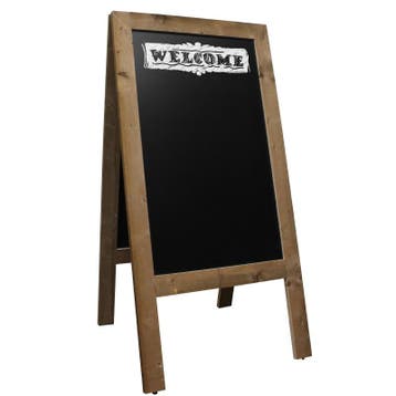 Krijtstoepbord Steigerhout XXL 87x180 cm, Nieuw in verpakking