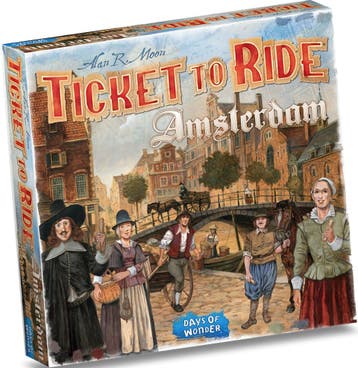 Ticket to Ride - Amsterdam | Days Of Wonder -, Hobby en Vrije tijd, Verzenden, Nieuw