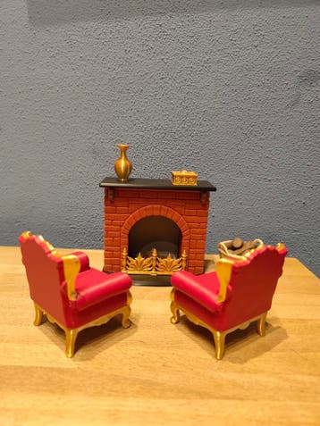 Fauteuils met openhaard, Ophalen of Verzenden, Nieuw, Poppenhuis