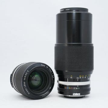 Nikon Zoom 36-72mm 1:3.5 Series E + Zoom NIKKOR 80-200mm, Nieuw
