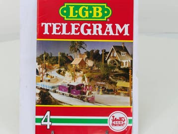 LGB Telegram 1991 no 4 (Boeken en CDDVD, grootspoor), Ophalen of Verzenden, Gebruikt, Overige typen