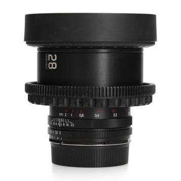 Zeiss Prime Circle XT Cine-Mod 28mm f/2 - Canon EF, Audio, Tv en Foto, Fotografie | Lenzen en Objectieven, Ophalen of Verzenden