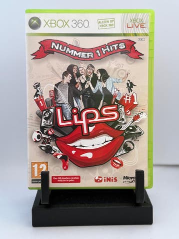 Number 1 Hits Lips - Xbox 360, Verzenden, Gebruikt