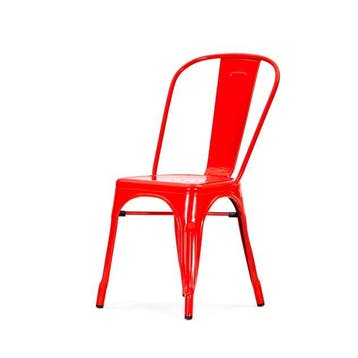 Tuinstoel in Tolix-stijl Classic terrasstoel, Huis en Inrichting, Stoelen, Verzenden, Nieuw