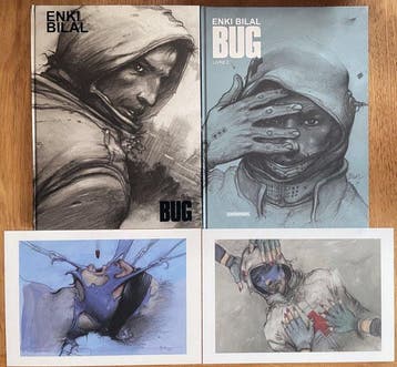 Bug T1 + T2 + 2x ex-libris - 2x C - 2 Album - Beperkte, Nieuw