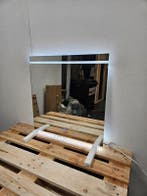 Spiegel Gliss Design Decora Horizontaal dubbel LED, Ophalen of Verzenden, Nieuw, Glas, Wastafel