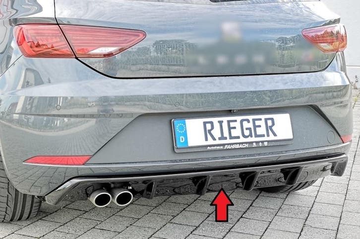 Diffuser voor Seat Leon FR (5F), Auto diversen, Tuning en Styling, Ophalen of Verzenden