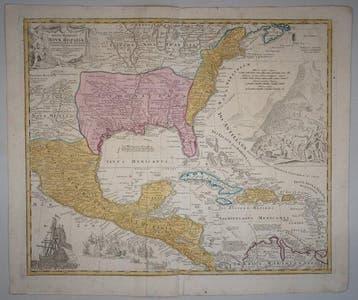 Verenigde Staten - Mexico; J. B. Homann - Regni Mexicani seu, Boeken, Nieuw