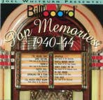 cd - Various - Billboard Pop Memories 1940-44, Verzenden, Zo goed als nieuw