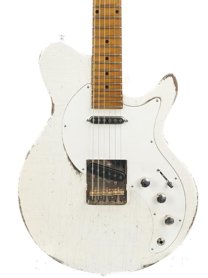 Eastman Kauffmann Series SC Vintage White Medium Relic, Muziek en Instrumenten, Snaarinstrumenten | Gitaren | Elektrisch, Solid body