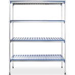 Opbergrek | Aluminium/Kunststof | 4 Schappen |, Verzenden, Nieuw in verpakking