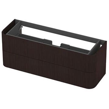 INK - Afgeronde Onderkast Fineer 2 Laden Softclose met, Ophalen of Verzenden, Nieuw