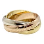 Cartier - Ring - Trinity - 18 karaat Roségoud, Witgoud, Geel, Nieuw