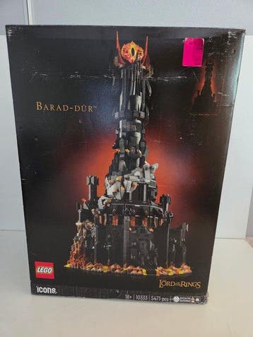 Lego Set - 10333 - The Lord of the Rings - Barad-dûr, Nieuw