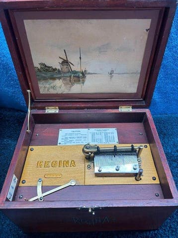 Regina - schijfmuziekdoos - Duitsland - 1930-1940, Nieuw