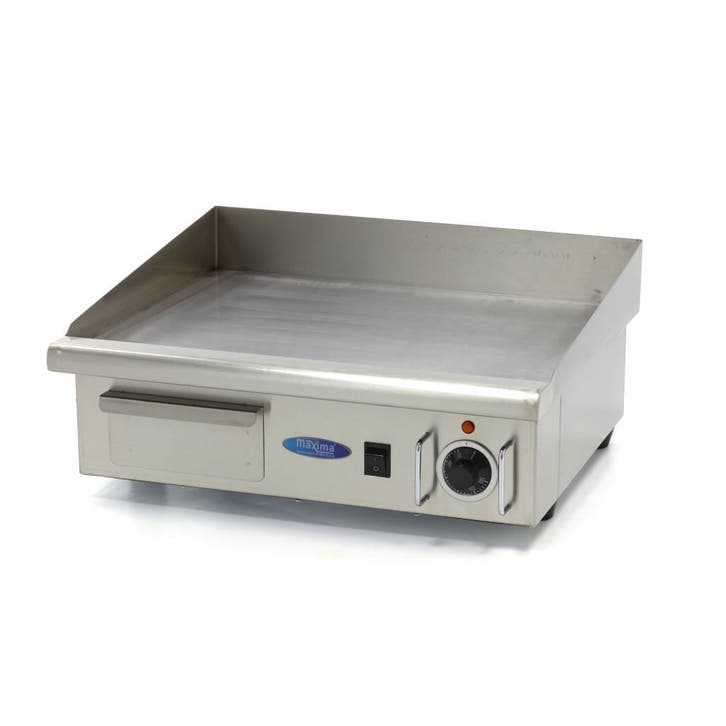 Grillplaat - Glad - 55 cm - incl. Opvangbak, Witgoed en Apparatuur, Grillplaten, Tafelgrill, Nieuw, Verzenden