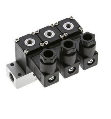 3x3/2 M5 NC Magneetventiel 12V DC -0.95-8bar/-13.2-112psi, Verzenden, Nieuw