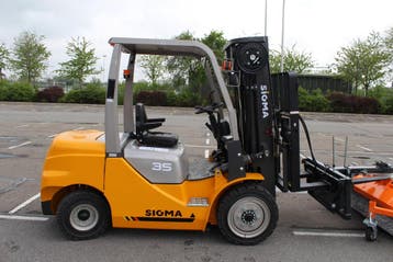 Sigma heftruck mitsubishi diesel 3.5t