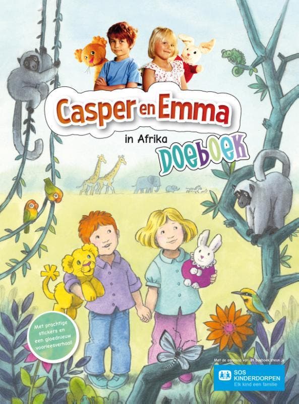 Casper en Emma in Afrika 9789490989255, Boeken, Kinderboeken | Kleuters, Gelezen, Verzenden
