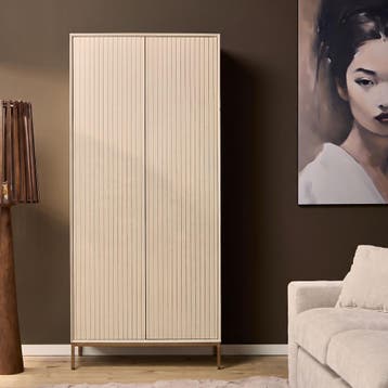 Kabinet Madison Zand Mangohout 90 cm | Starfurn, Ophalen of Verzenden, Nieuw