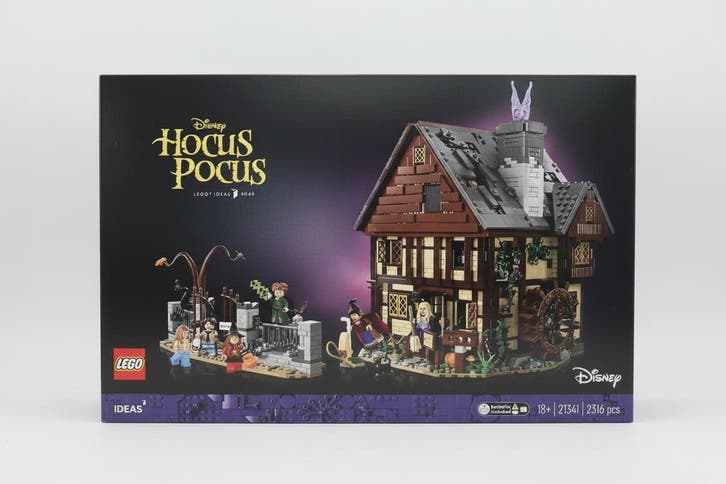 Lego Disney Hocus Pocus: het huisje van de Sanderson-zussen, Kinderen en Baby's, Speelgoed | Duplo en Lego, Ongeopend/sealed, Disney