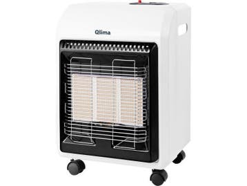 Qlima verrijdbare gaskachel GH 741 RM wit, Nieuw