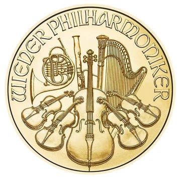 1/2 oz - Goud .999 - Goldmünze Wiener Philharmoniker 2026 -