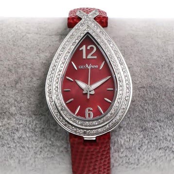 Geovani - Diamond Swiss Made Watch - GOL589-SL-D-5 - Dames -, Nieuw