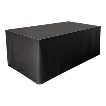 WENTEX® Stage Skirt MCS 300 g/m² Zwart - 620 x 100 cm (B x, Verzenden, Nieuw