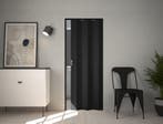 Luxe moderne Maya zwarte vouwdeur zonder glas BxH 83x214 cm, Kunststof, 80 tot 100 cm, Binnendeur, Nieuw