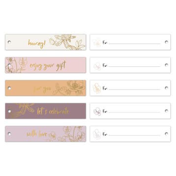 5 cadeaulabels Sings of Summer (kaartjes en overige, OUTLET), Ophalen of Verzenden, Nieuw